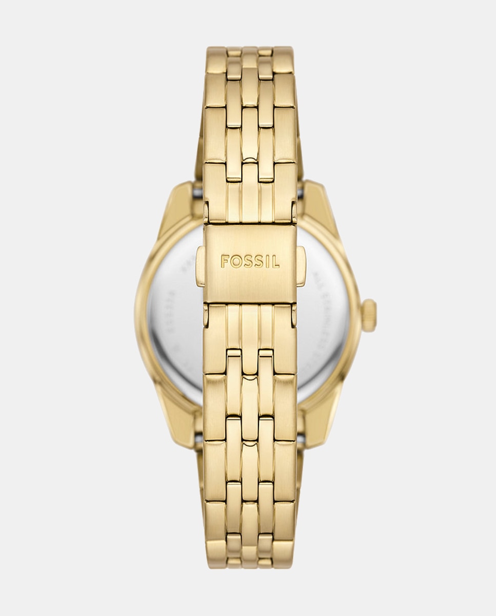 Relógio ES5338 de Aço - Dourado Ouro-2