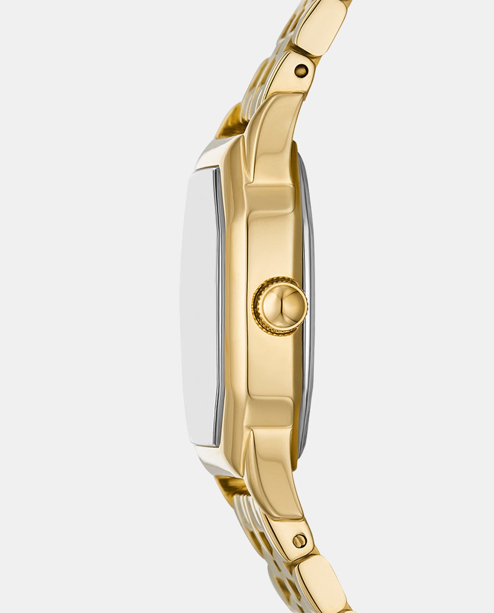 Relógio ES5361 de Aço - Dourado Branco-3