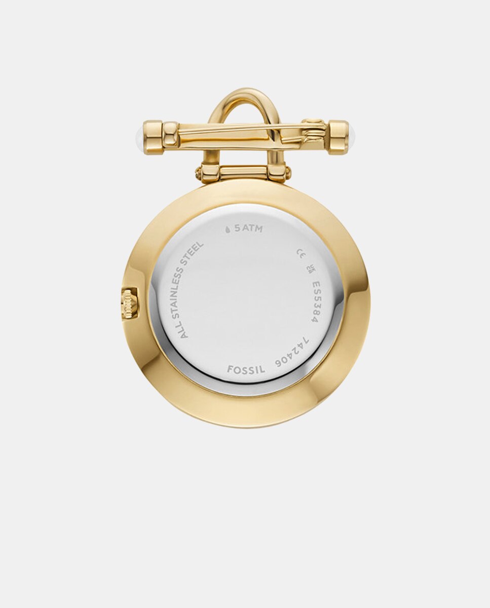 Pregadeira de Relógio Scarlette ES5384 de Aço - Dourado Dourado-2