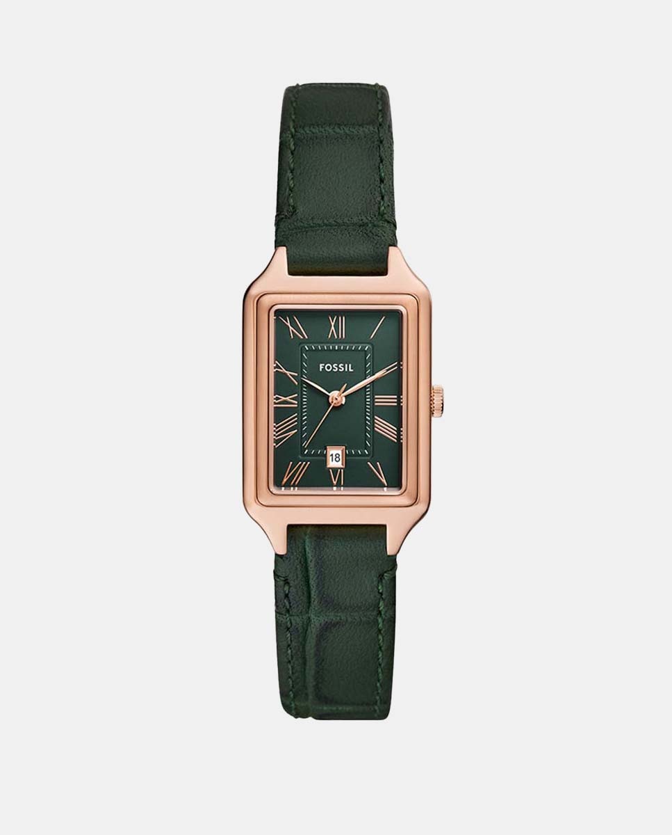 Relógio Raquel ES5366 em Pele LiteHide? - Verde Verde-1