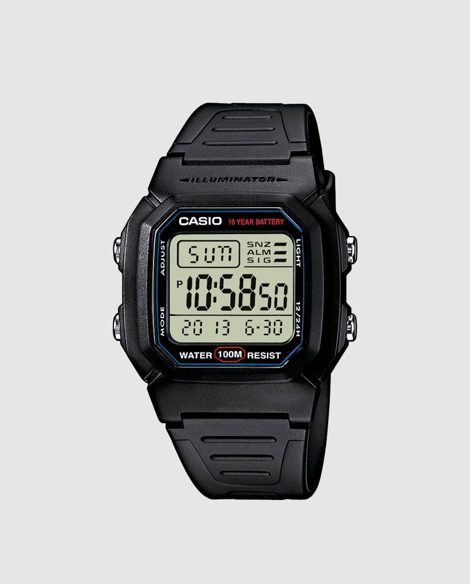 Reloj de hombre de Casio Collection W-800H-1AVES Digital - Negro Negro-1
