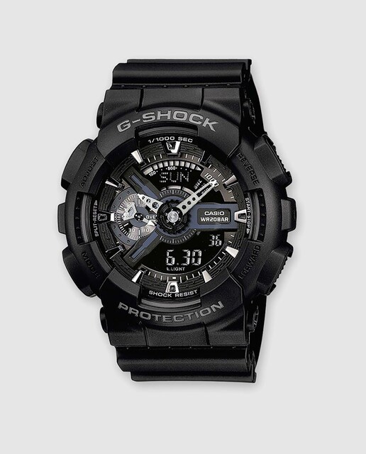 Reloj de hombre Casio G-SHOCK GA-110-1BER Luz LED automática Antimagnético Cronómetro