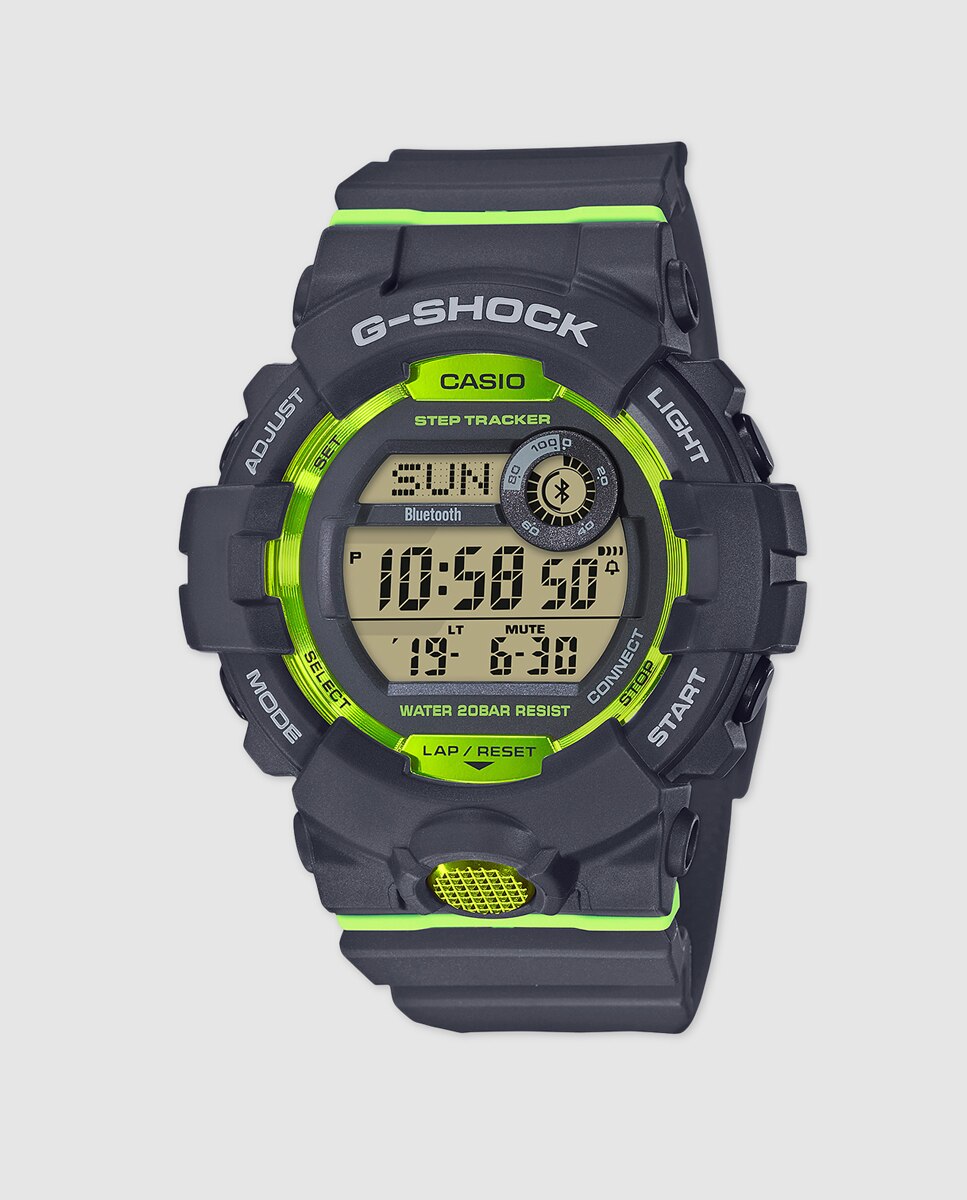 Smartwatch Híbrido G-Shock GBD-800-8ER de Resina - Cinzento Cinzento-1