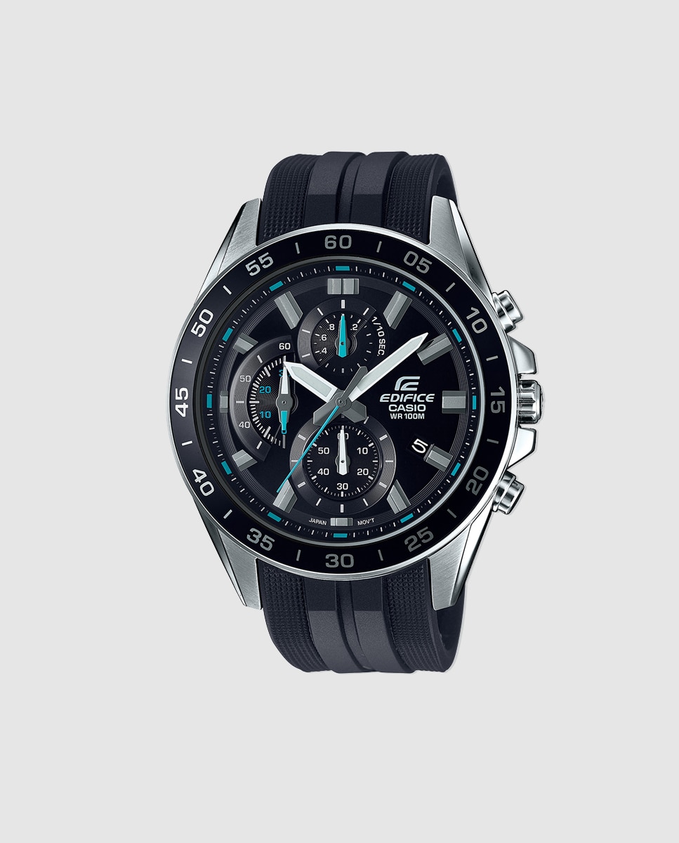 Casio - Reloj de hombre Casio Edifice EFV-550P-1AVUEF de resina negro.