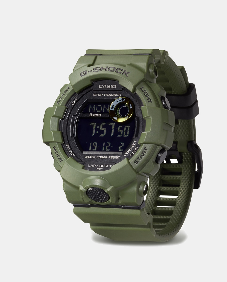 Reloj de hombe G-Shock GBD-800UC-3ER digital de caucho resina oscuro - Casio - Verde oscuro Verde oscuro-1