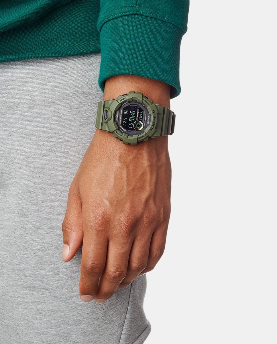 Reloj de hombe G-Shock GBD-800UC-3ER digital de caucho resina oscuro - Casio - Verde oscuro Verde oscuro-2
