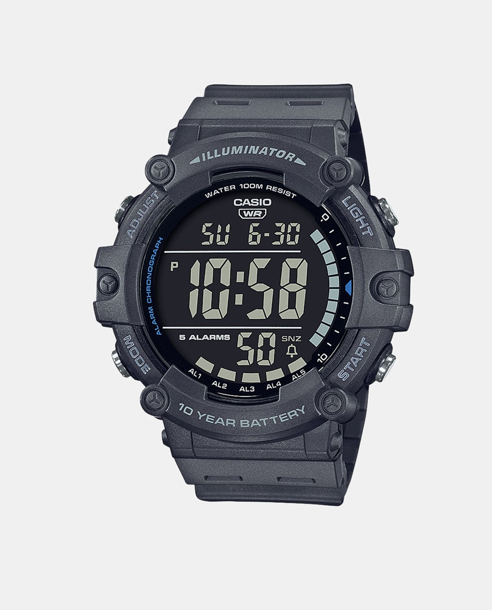 Reloj de hombre Casio Collection AE-1500WH-8BVEF digital de resina negro Negro Negro-1