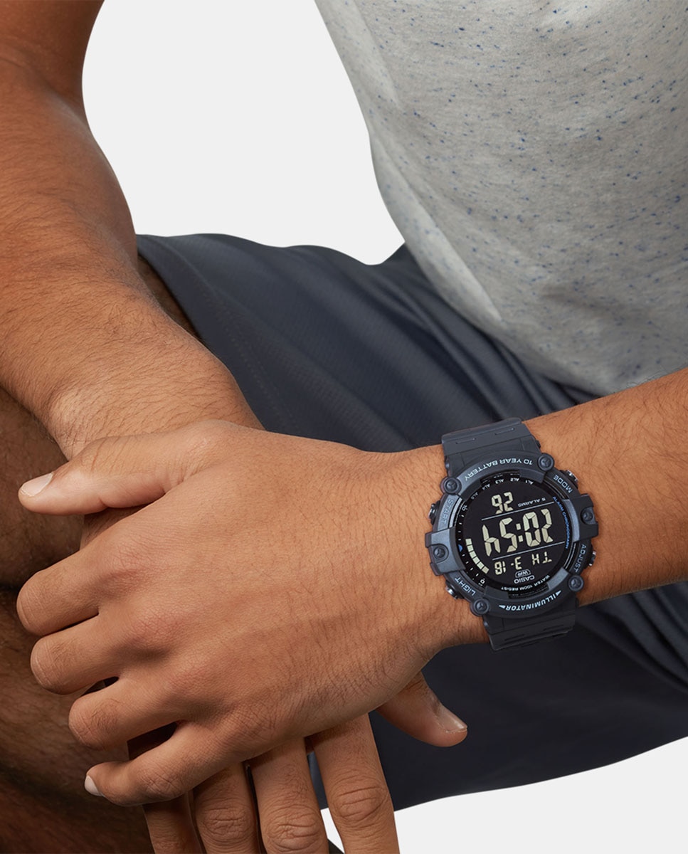 Reloj de hombre Casio Collection AE-1500WH-8BVEF digital de resina negro Negro Negro-2