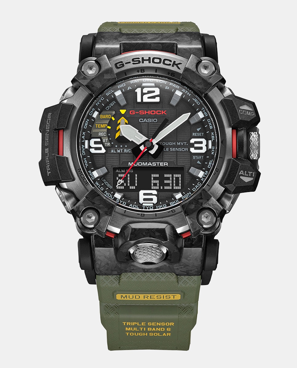 Relógio G-Shock Master Of GWG-2000-1A3ER de Resina - Verde Verde-6