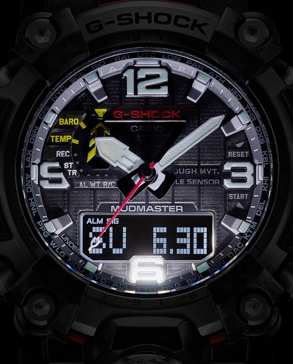 Relógio G-Shock Master Of GWG-2000-1A3ER de Resina - Verde Verde-8