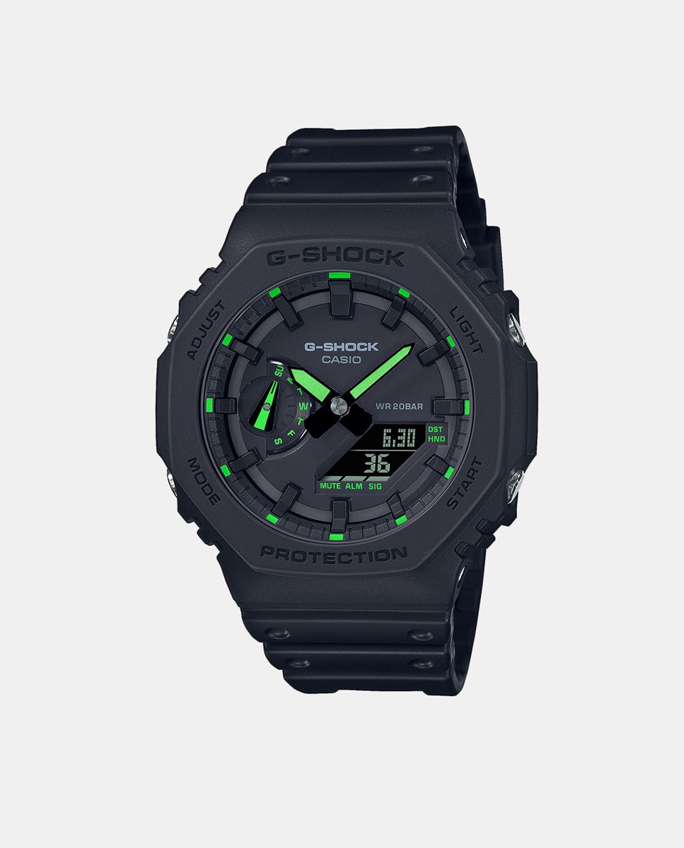 Relógio G-Shock 2100 Series GA-2100-1A3ER de Resina - Preto Preto-1