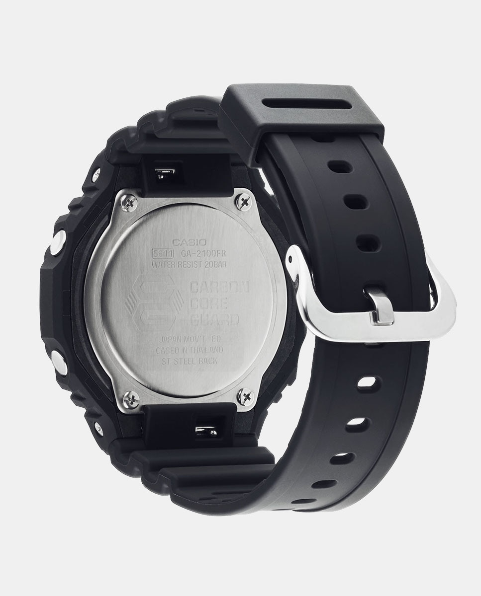 Relógio G-Shock 2100 Series GA-2100-1A3ER de Resina - Preto Preto-4