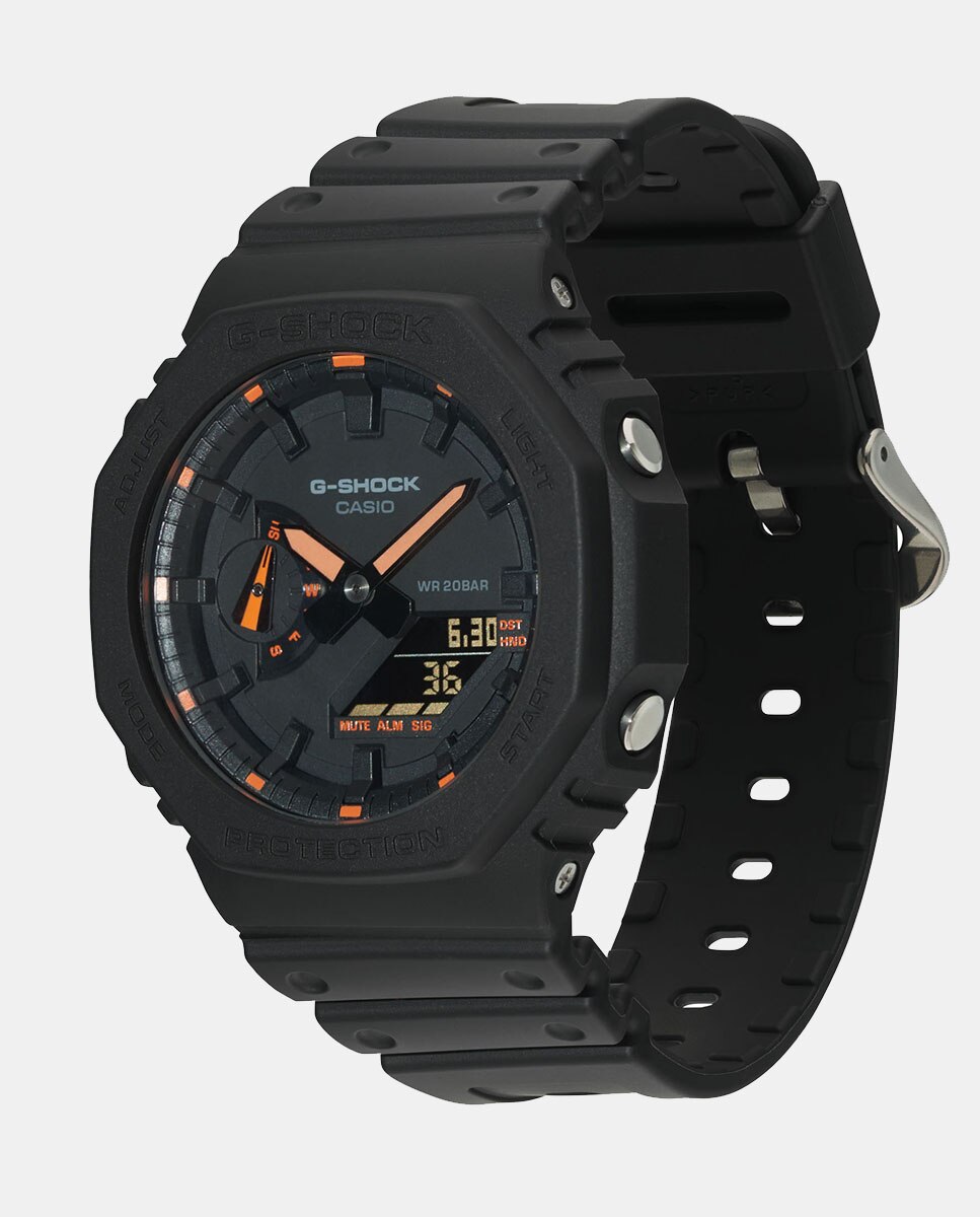 Relógio G-Shock 2100 Series GA-2100-1A4ER de Resina - Preto Preto-3