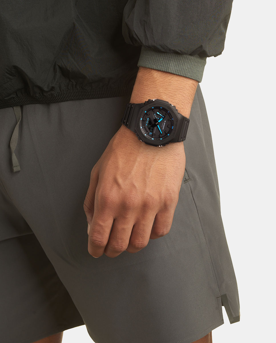 Relógio G-Shock 2100 Series GA-2100-1A2ER de Resina - Preto Preto-2