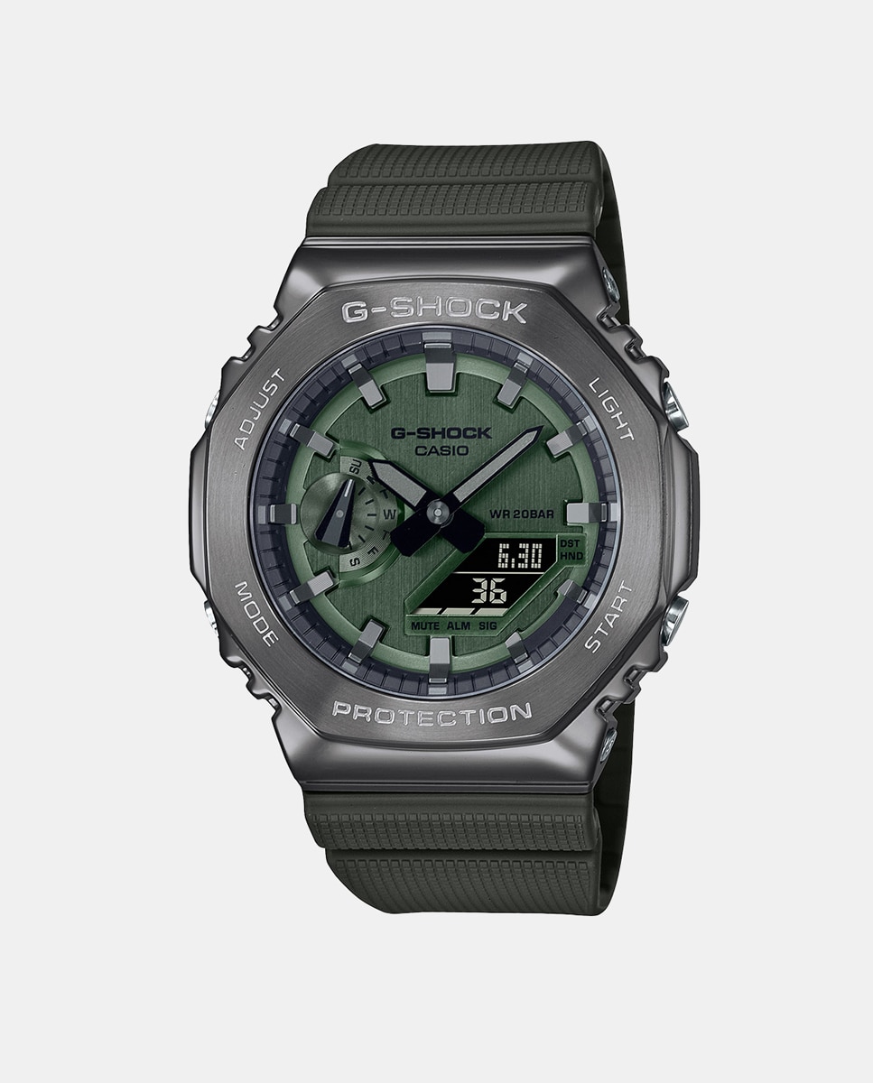Reloj de hombre G-Shock Metal GM-2100B-3AER de resina - Casio - Verde Verde-1