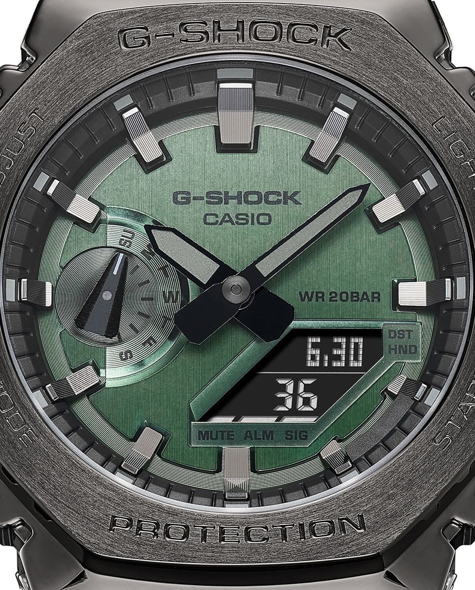 Reloj de hombre G-Shock Metal GM-2100B-3AER de resina - Casio - Verde Verde-5