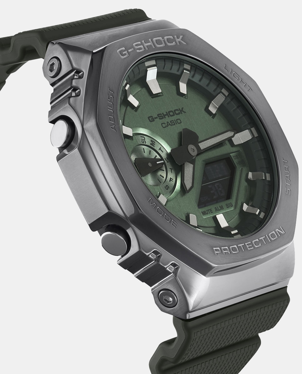 Reloj de hombre G-Shock Metal GM-2100B-3AER de resina - Casio - Verde Verde-7