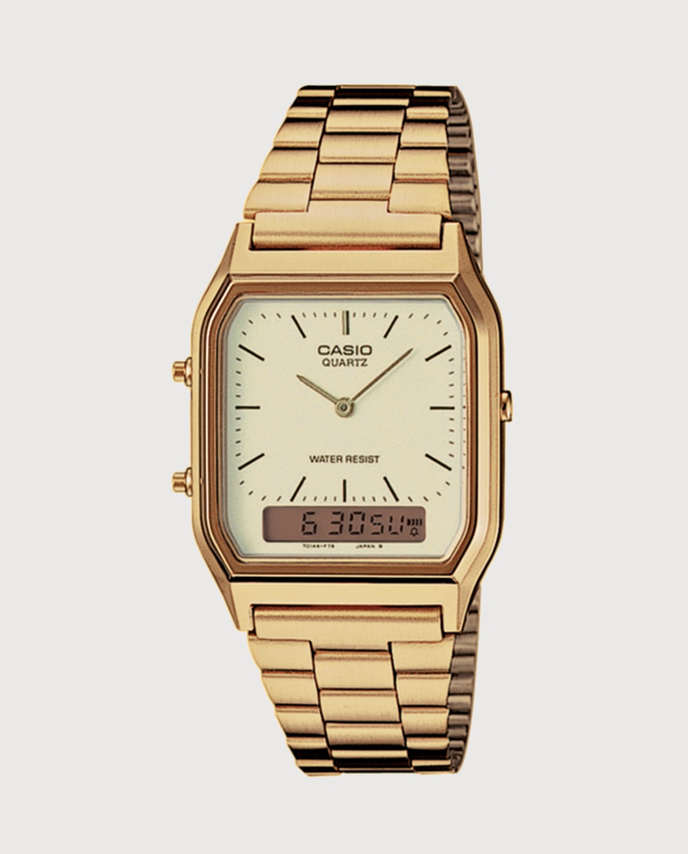 Imagem 0 de Relógio Vintage AQ-230GA-9DMQYES de Aço - Dourado