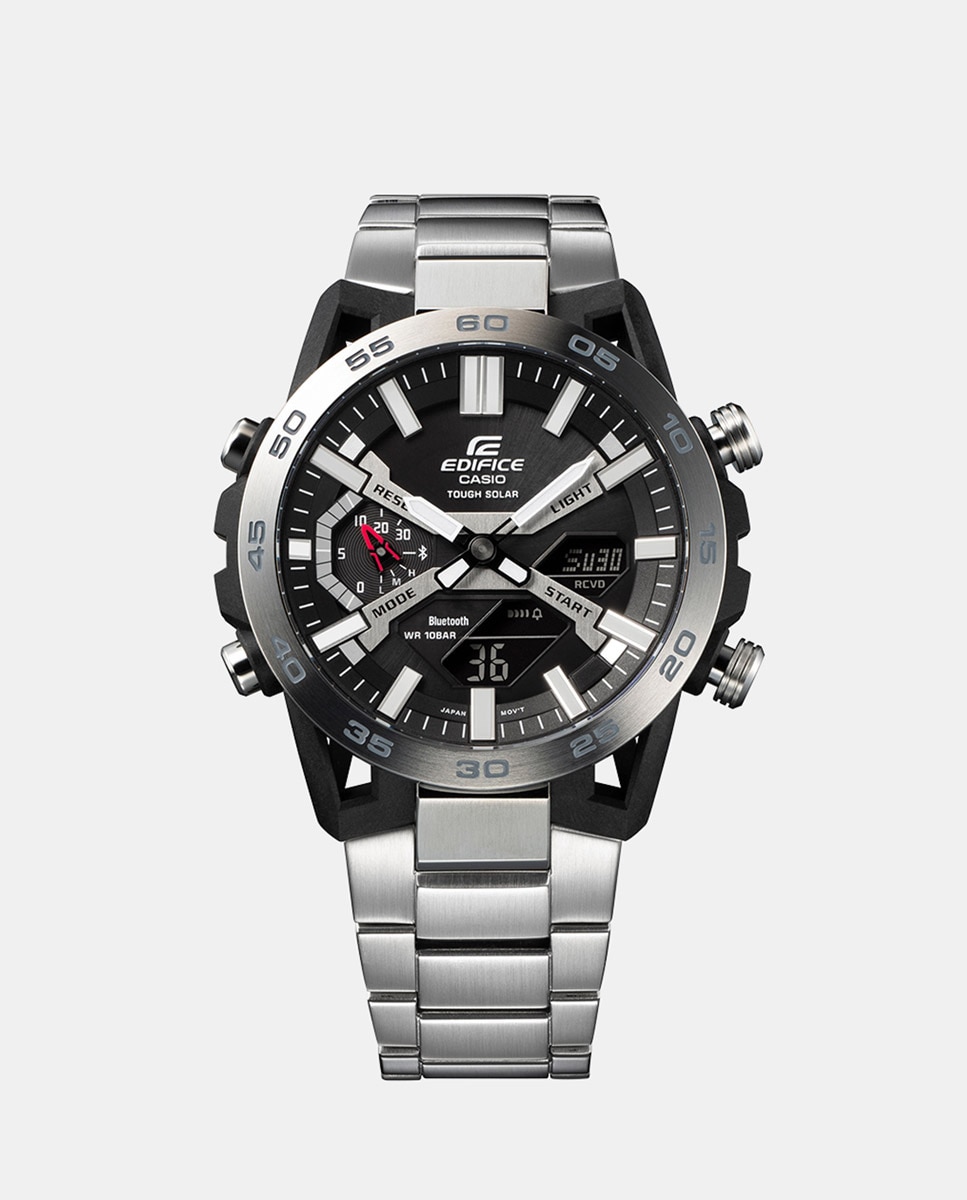 Reloj de hombre Edifice ECB2000D1AEF de acero - Casio - Plata Plata-2