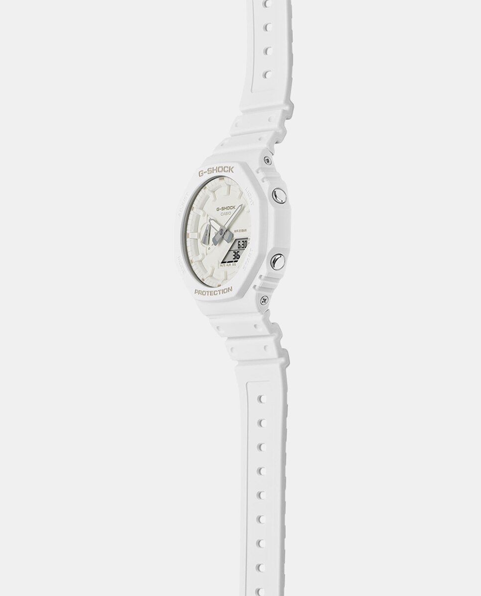 Reloj GA-2100-7A7ER Tone on Tone Sostenible de resina - Casio - Blanco Blanco-2