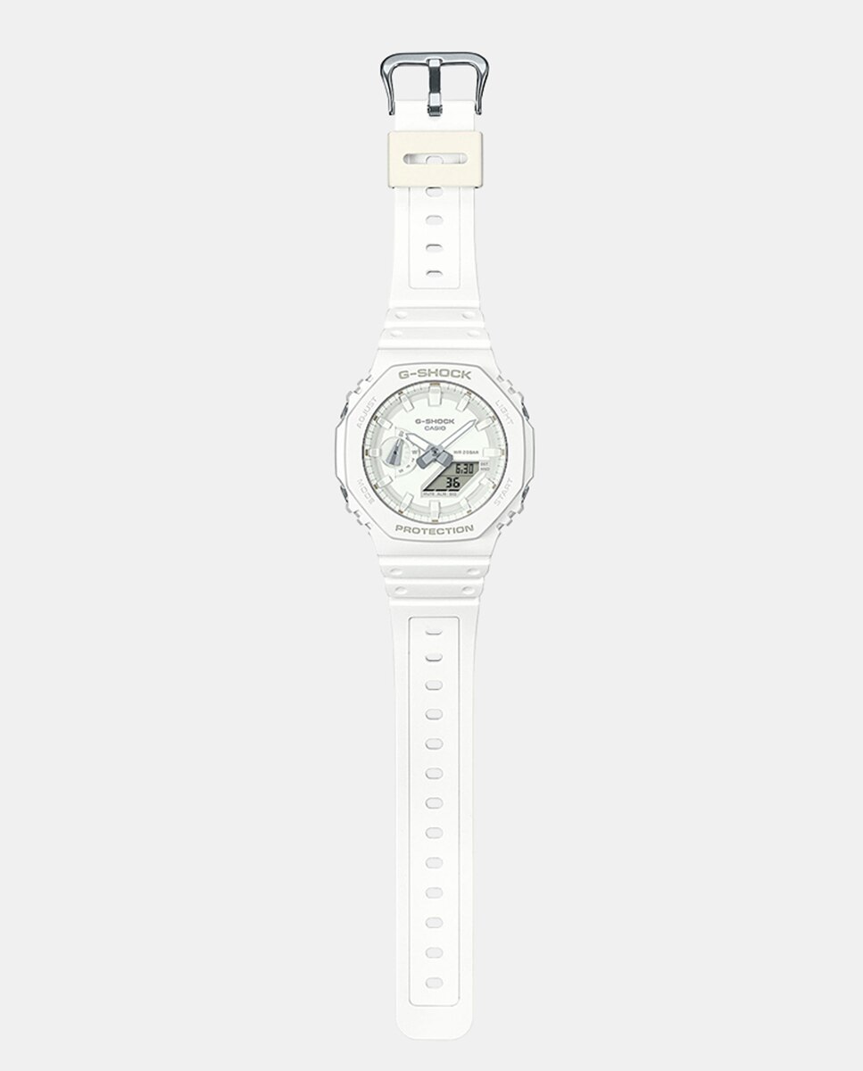 Reloj GA-2100-7A7ER Tone on Tone Sostenible de resina - Casio - Blanco Blanco-4