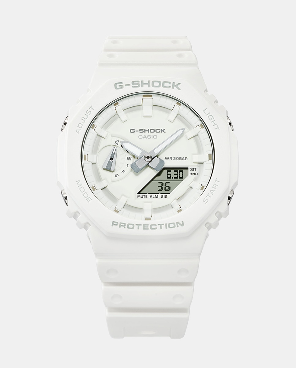 Reloj GA-2100-7A7ER Tone on Tone Sostenible de resina - Casio - Blanco Blanco-5