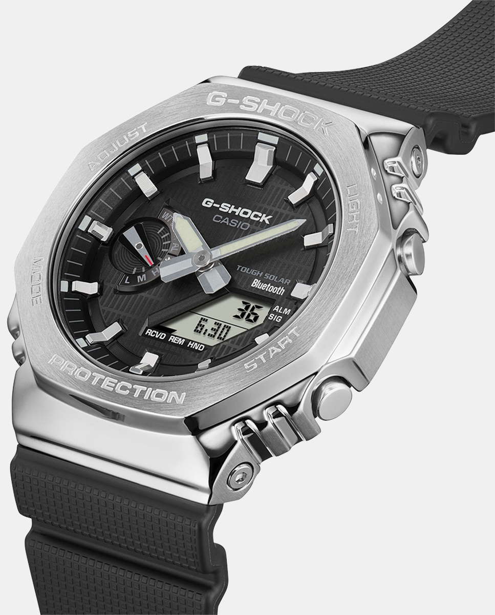 Relógio G-Shock GBM-2100-1AER Solar de Resina - Preto Preto-4