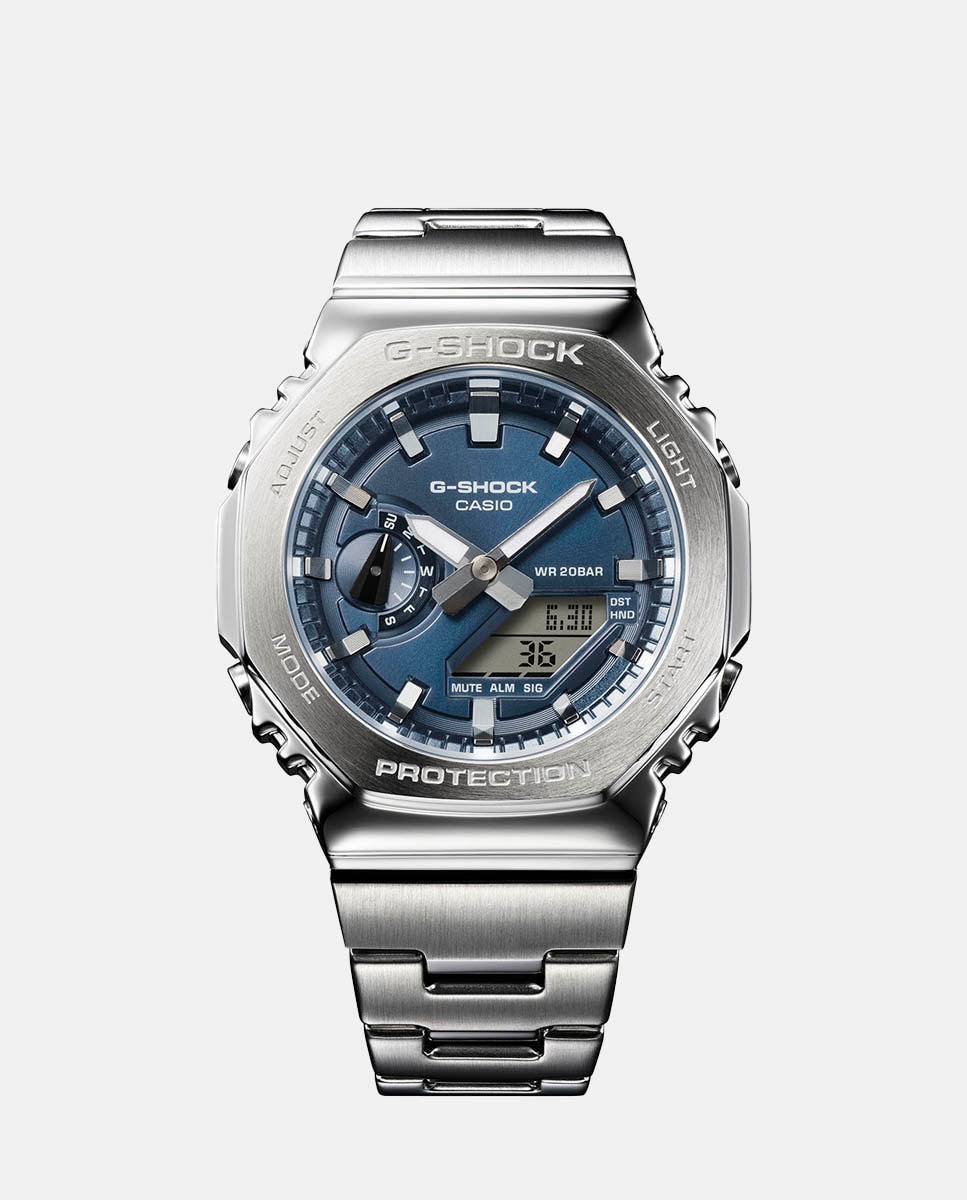 Reloj de hombre G-Shock GM-2110D-2BER de acero Plata-1