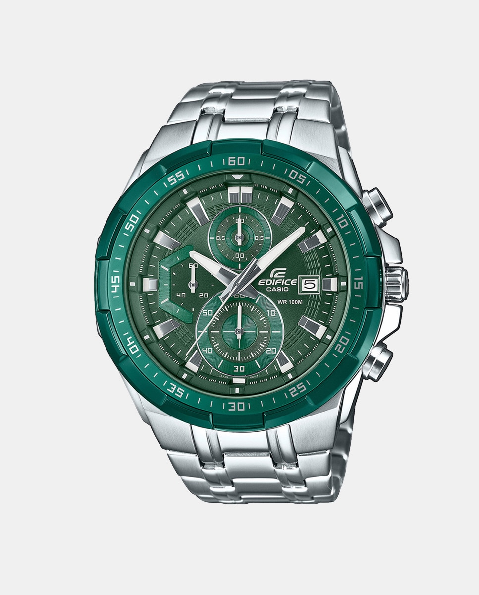 Relógio EFR-539DE-3AVUEF de Aço Prateado-1