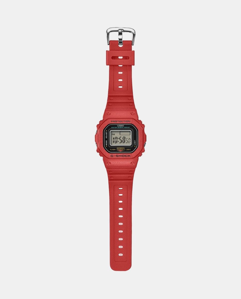 Reloj G-Shock Nano DWN-5600-1ER de resina rojo · Casio · El Corte