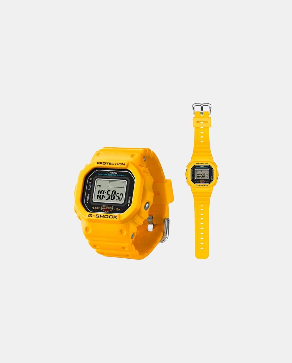 Reloj G-Shock Nano DWN-5600-1ER de resina amarillo Gris claro