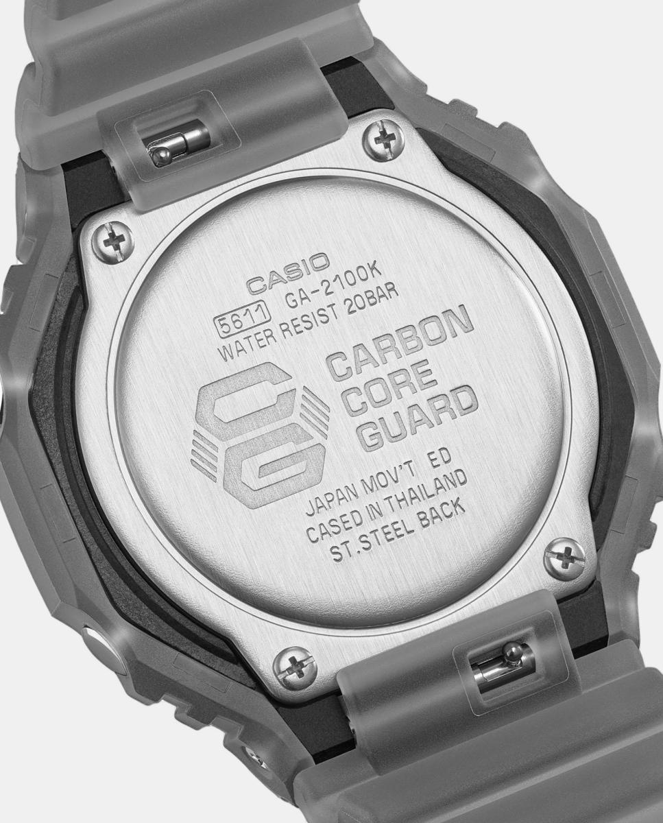 Reloj Casio GA-2100K-1AER de resina gris - Negro Negro-3