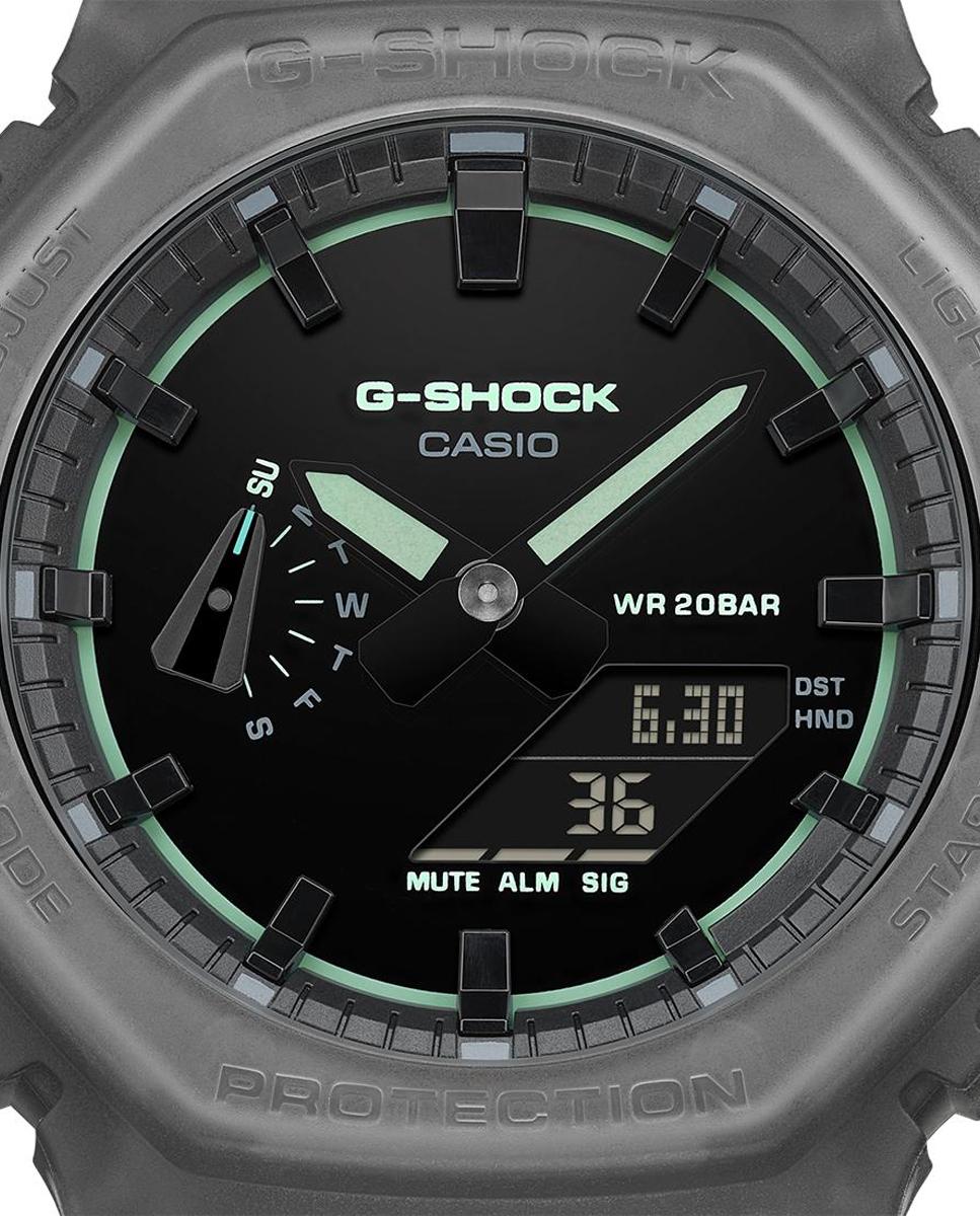 Reloj Casio GA-2100K-1AER de resina gris - Negro Negro-5