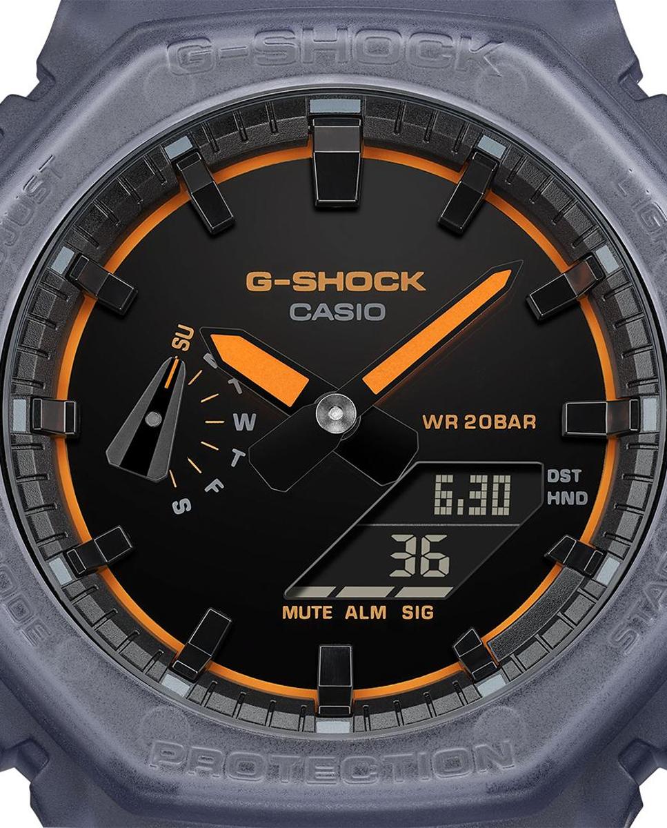 Reloj Casio GA-2100K-2AER de resina azul - Negro Negro-2