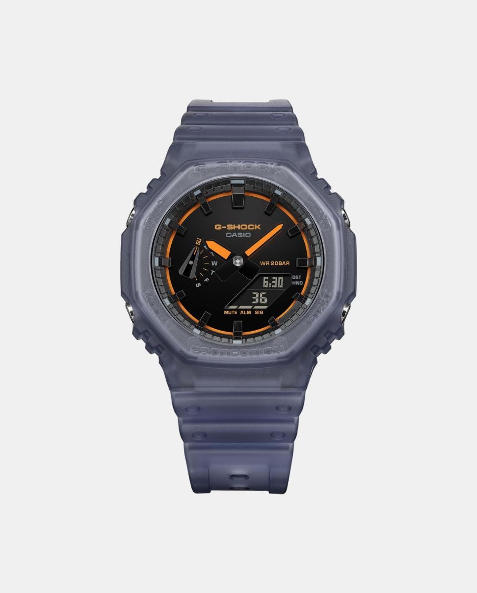 Reloj Casio GA-2100K-2AER de resina azul - Negro Negro-3