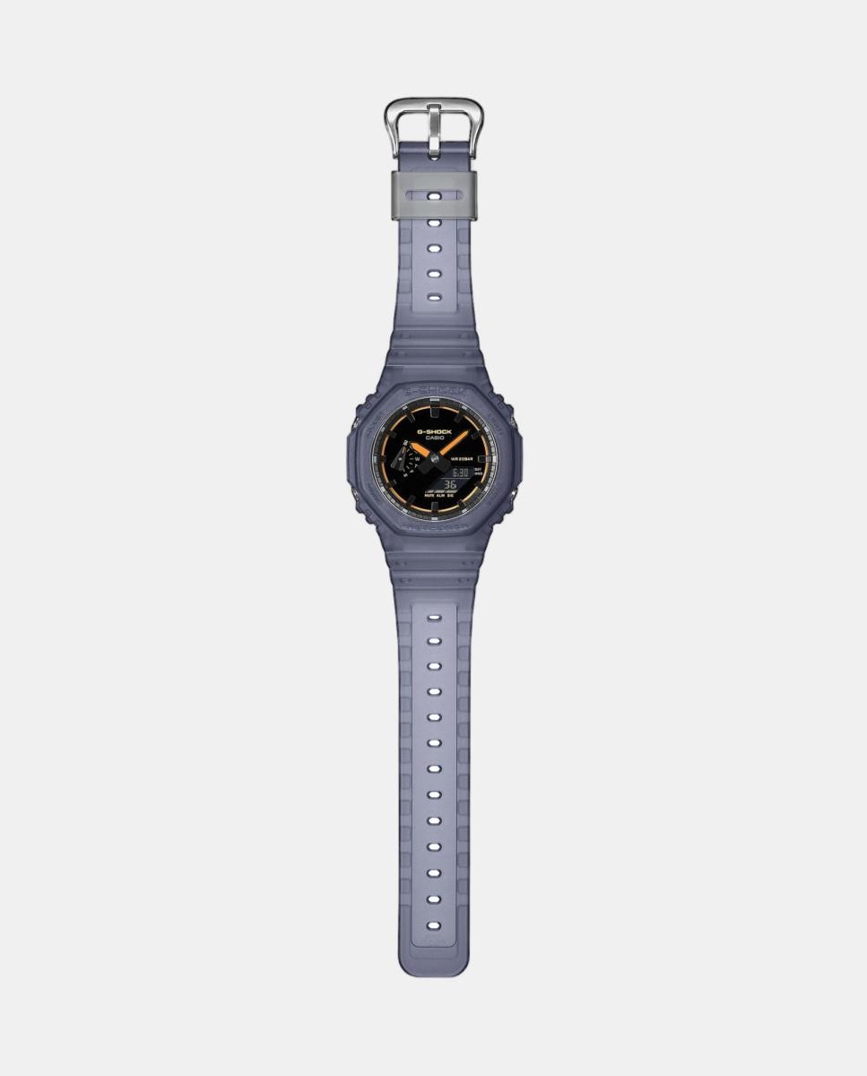 Reloj Casio GA-2100K-2AER de resina azul - Negro Negro-5