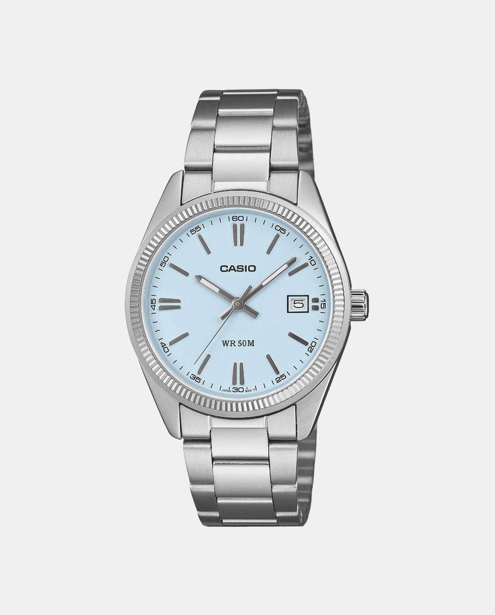 Imagen 0 de Reloj Casio 1302 UTP-1302PD-2A2VEF de acero Azul claro