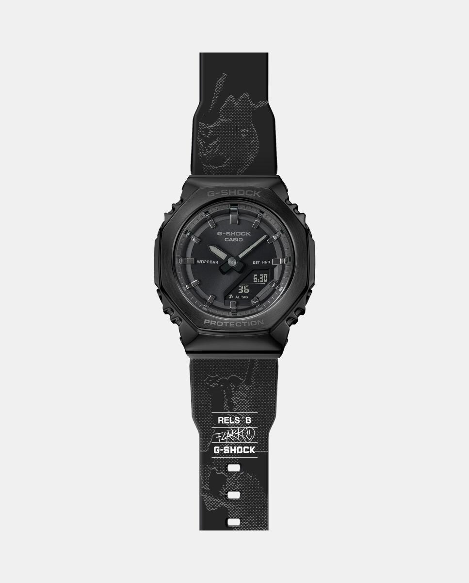 Reloj de homnre G-Shock by Rels GM-S2110B-8ARLSB híbrido de resina sostenible - Casio - Negro Negro-3