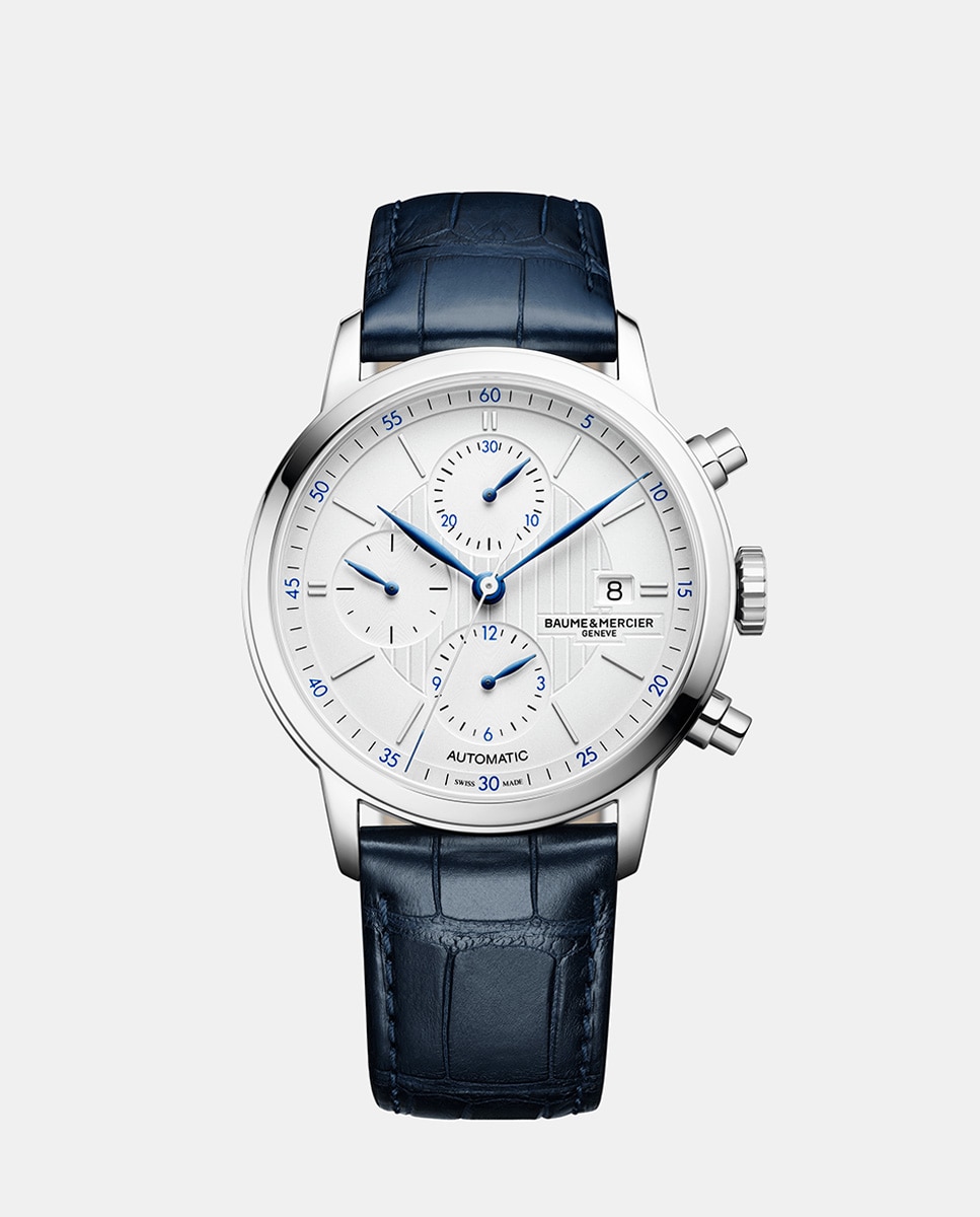 Imagem 0 de Relógio Classima M0A10330 Automático em Pele - Azul