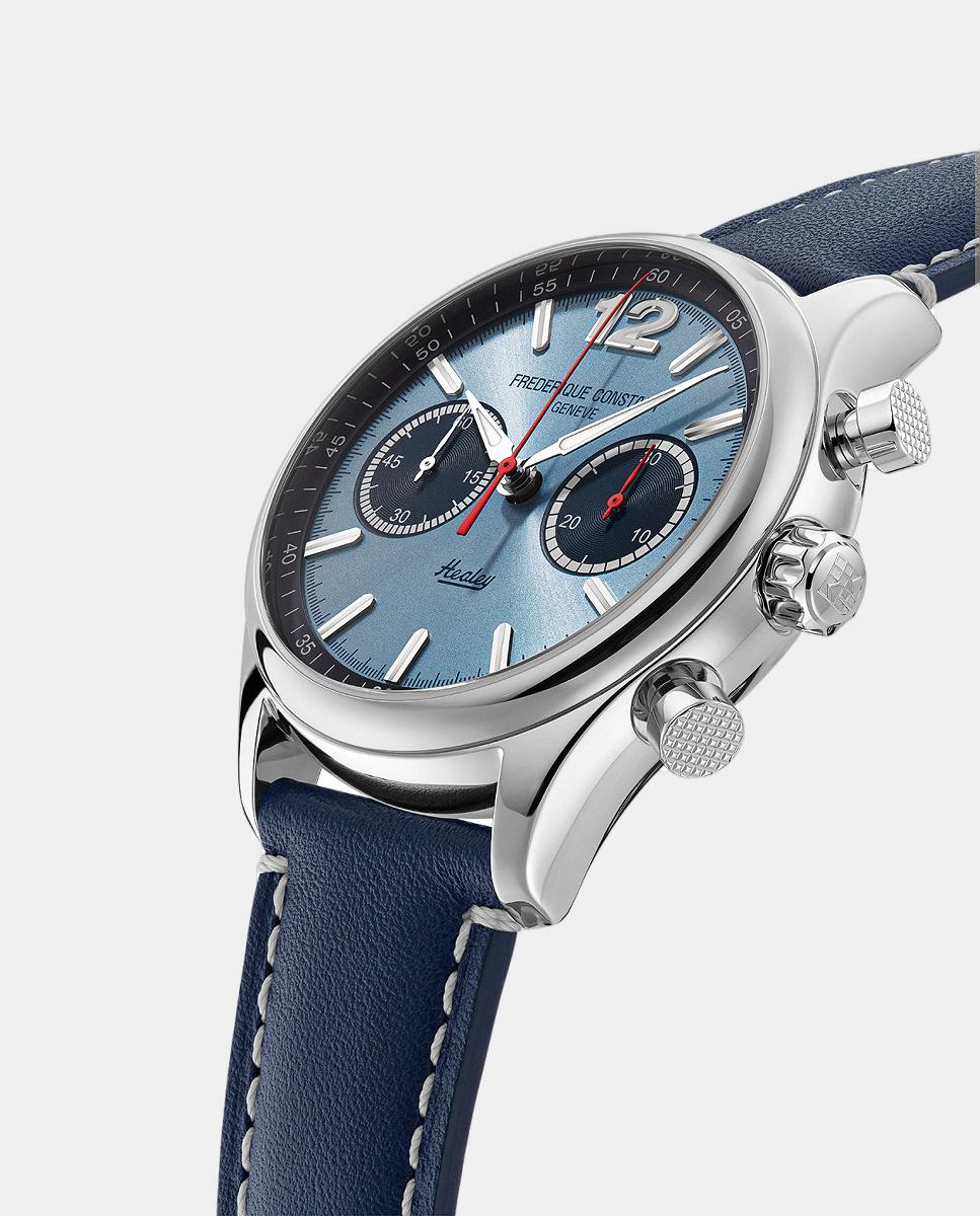 Relógio Classics FC-397HLBN5B6 Chrono Automatic de Aço Azul-2