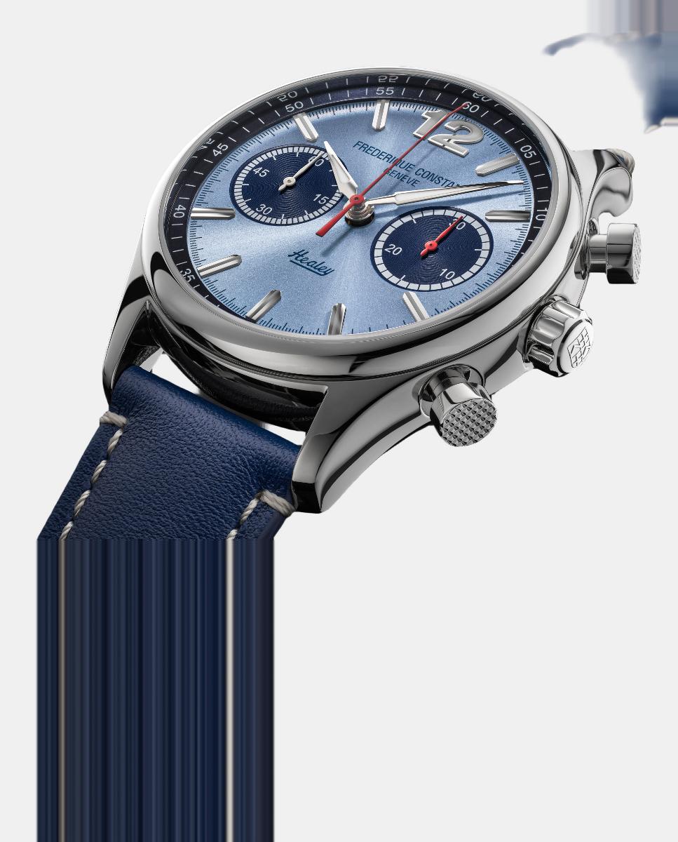 Relógio Classics FC-397HLBN5B6 Chrono Automatic de Aço Azul-3