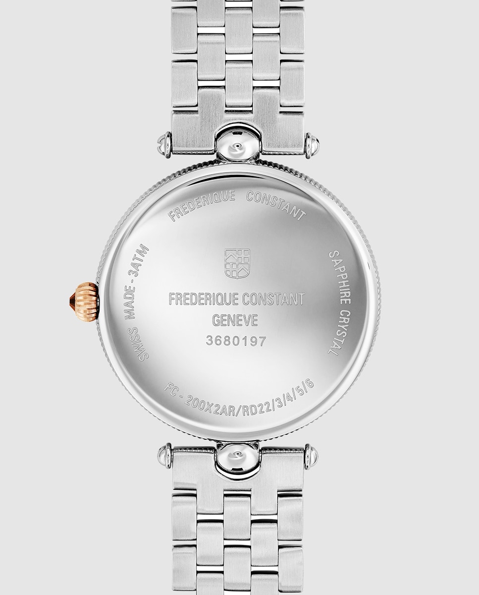 Relógio Frédérique Constant FC-200MPW2AR2B de Aço Rosa-2