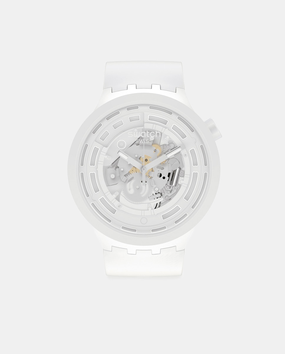 Relógio Big Bold Bioceramic SB03W100 Bio branco Branco-1
