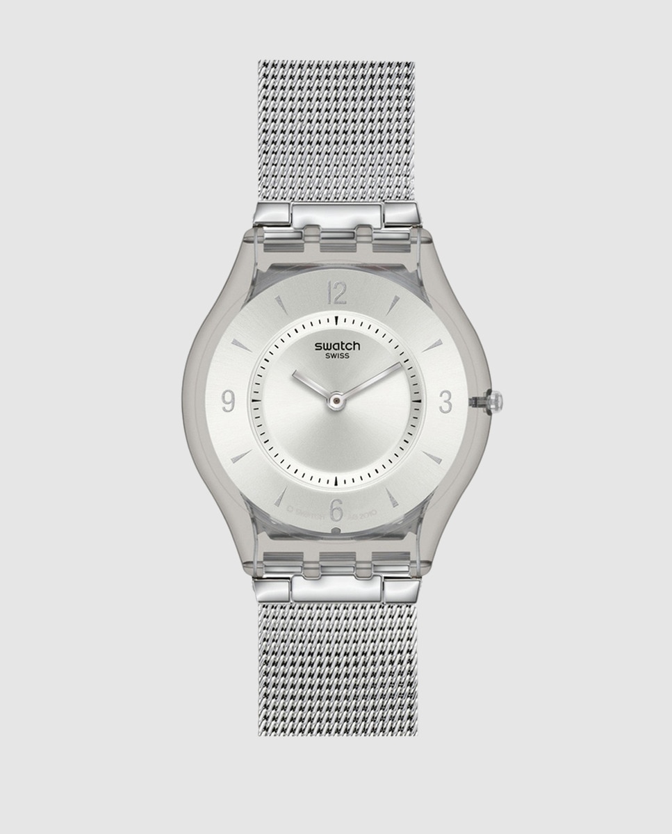 Relógio feminino Swatch SFM118M Prata-1