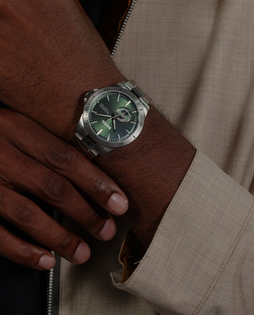 Relógio Troper Automatic 1514200 de Aço Prata-5