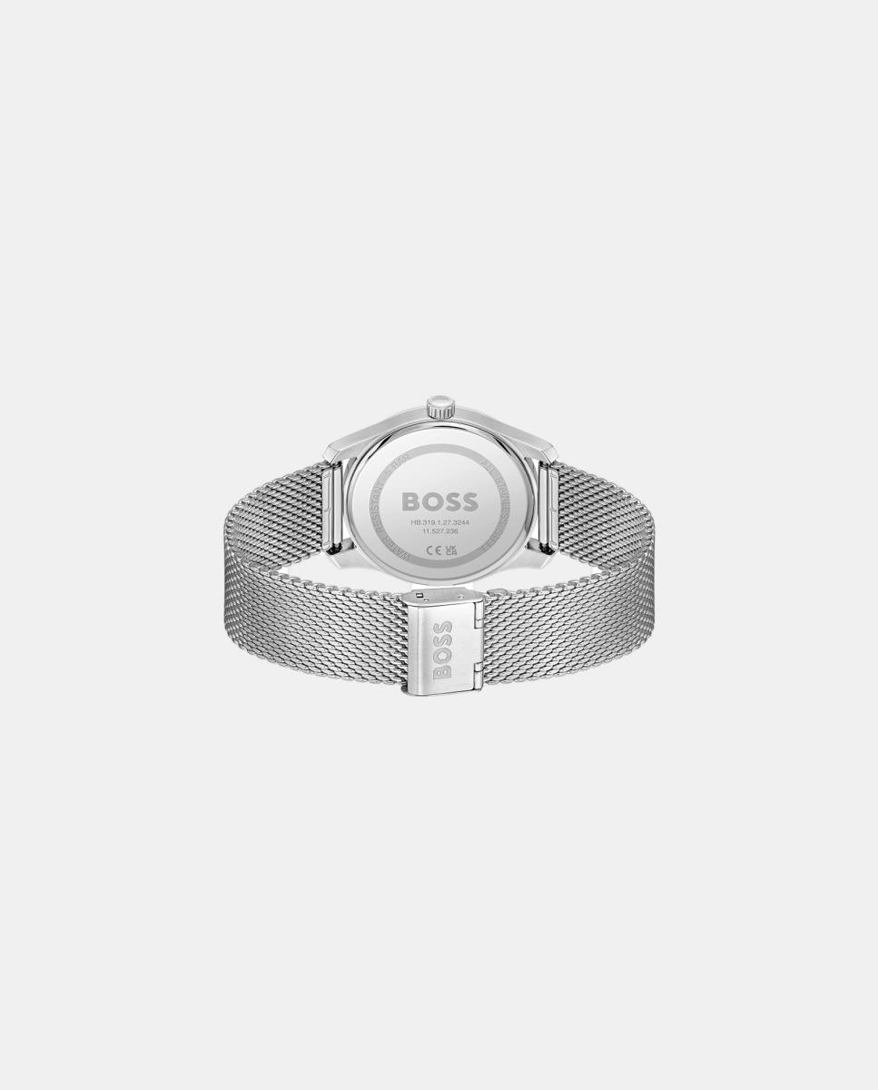 Reloj de hombre PRINCIPLE MASTER 1514276 de caucho plata - Boss - Azul Azul-4