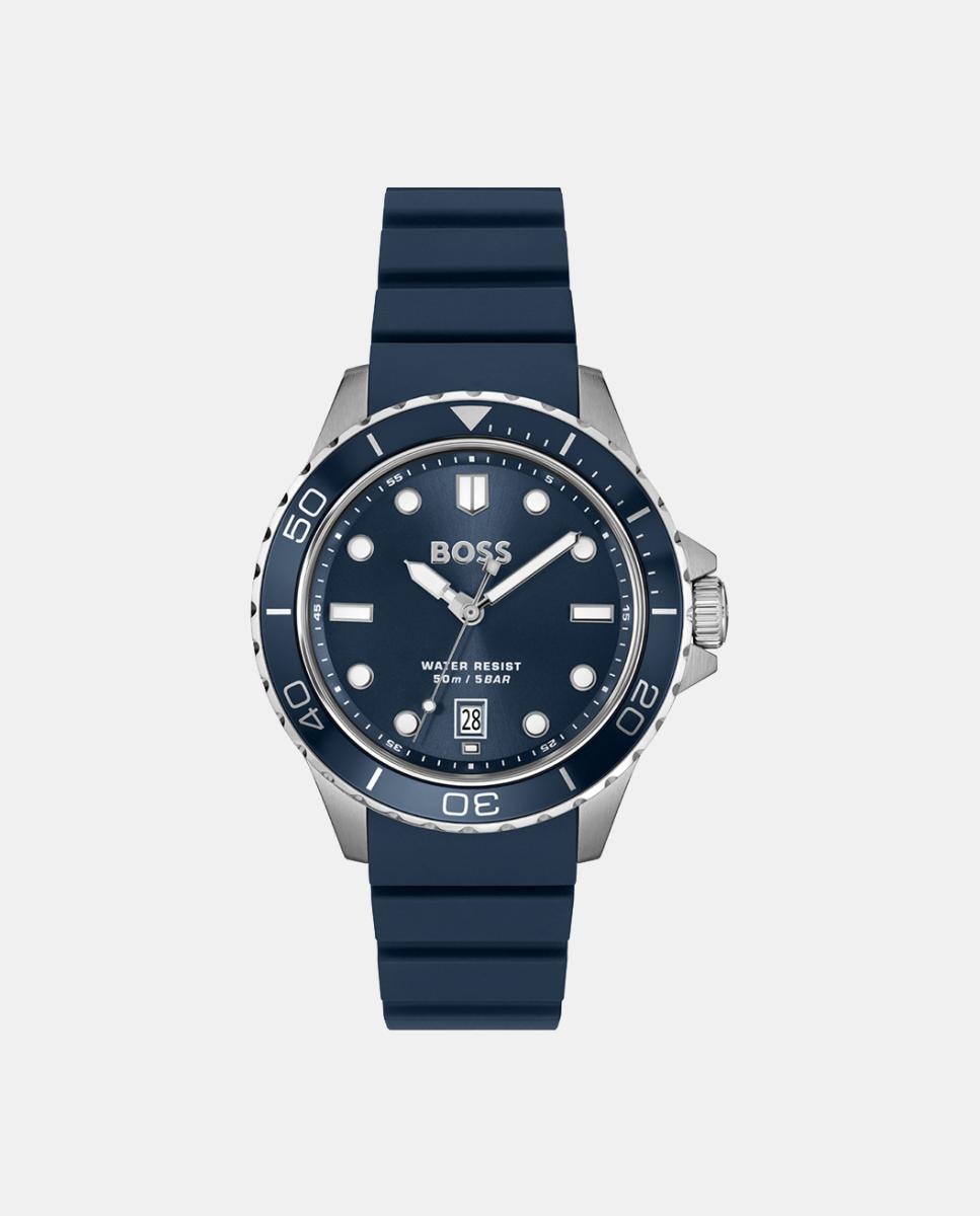 Imagen 0 de Reloj de hombre Troper Sport 1514292 de silicona azul Azul