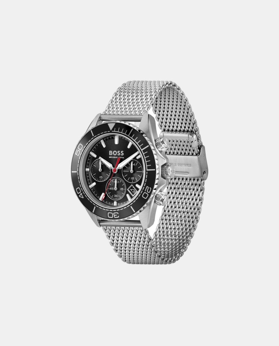 Reloj de hombre Sealiner 44 1514324 cronógrafo de acero - Boss - Negro Negro-2