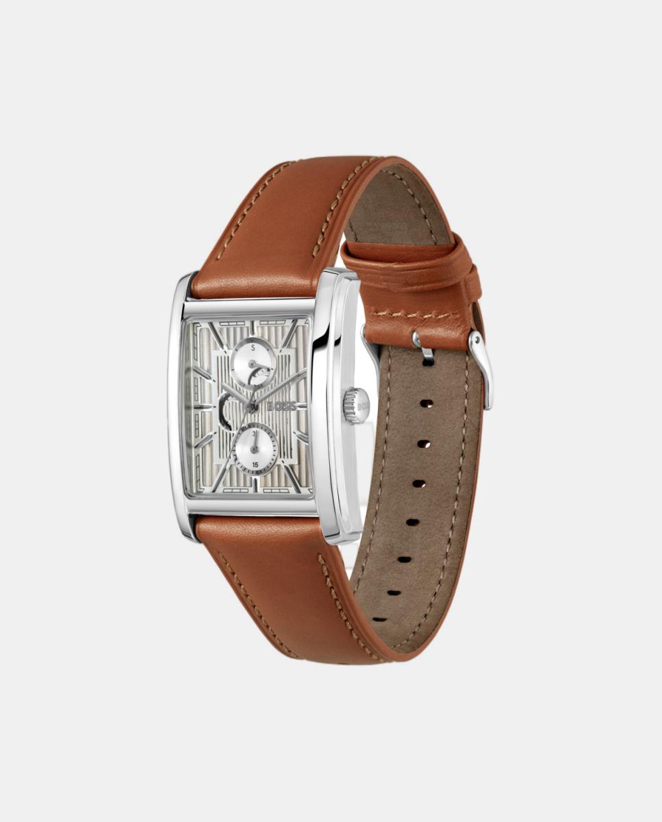 Reloj de hombre Pinciple Dress1514316 multifunción de piel - Boss - Blanco Blanco-2