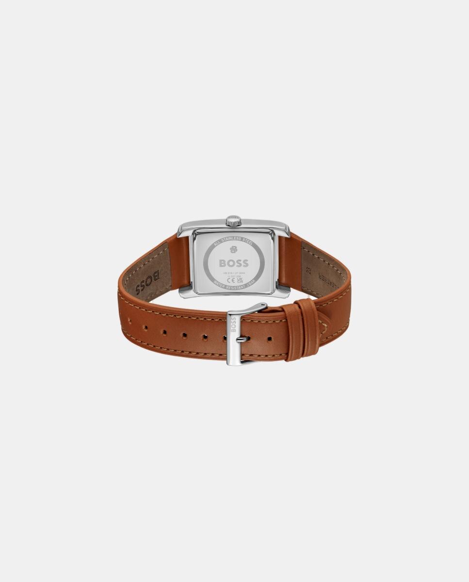 Reloj de hombre Pinciple Dress1514316 multifunción de piel - Boss - Blanco Blanco-3